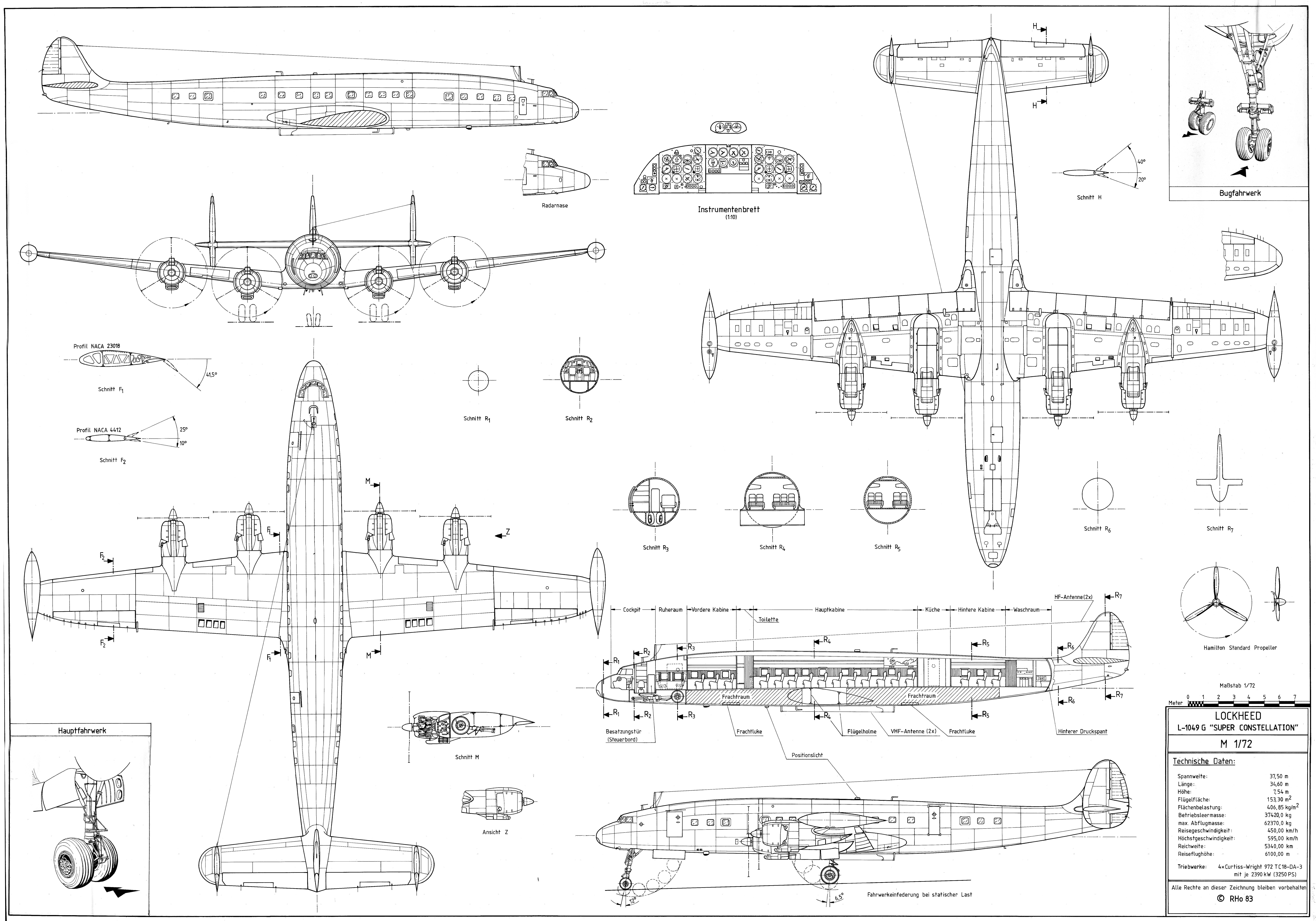 Dc 10 чертеж