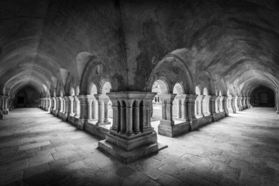 Kreuzgang in einem Kloster